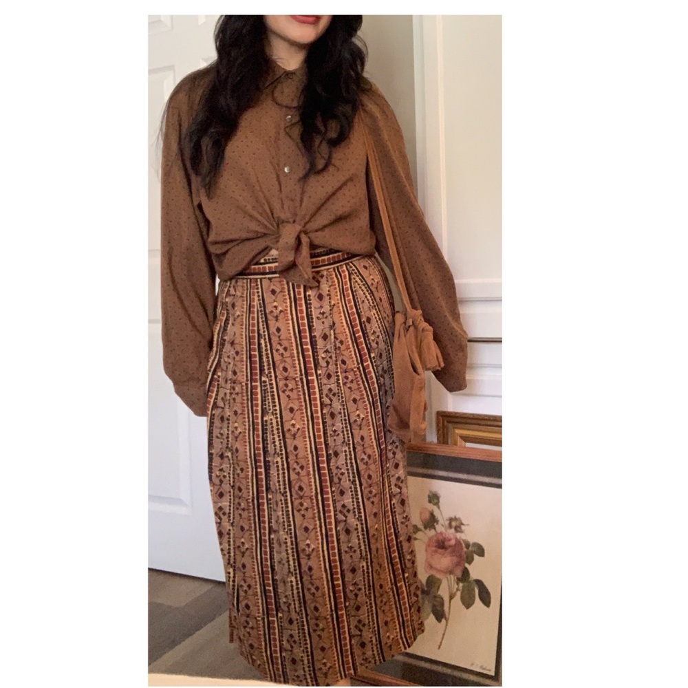 Vintage boho skirt